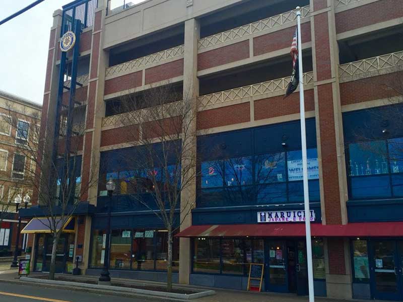 Front view of Magee Companies' American Legion building in West Hartford